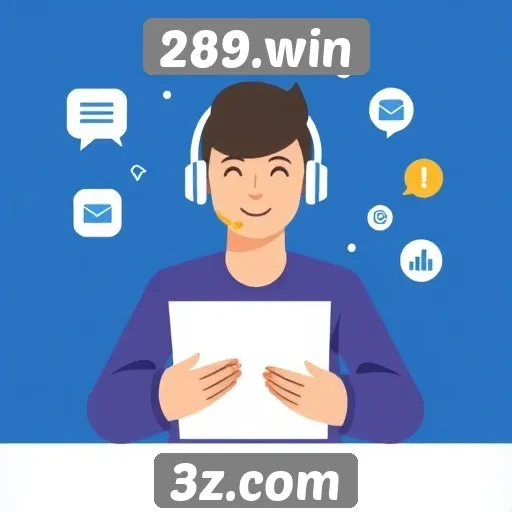 Desempenho do suporte ao cliente em 289.win